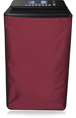 Star Weaves Top Loading Washing Machine  Cover(Width: 56.8 cm, Maroon)