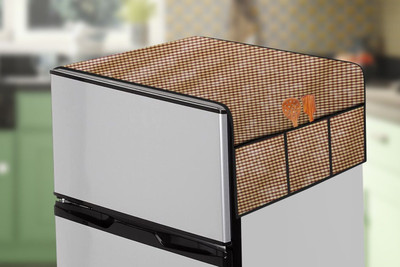 The Furnishing Tree Refrigerator  Cover(Width: 22 cm, Fridge Top Cover)
