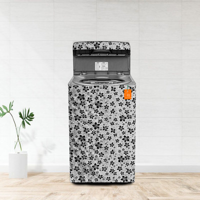 RELOOK INDUSTRIES Top Loading Washing Machine  Cover(Width: 58 cm, Grey)