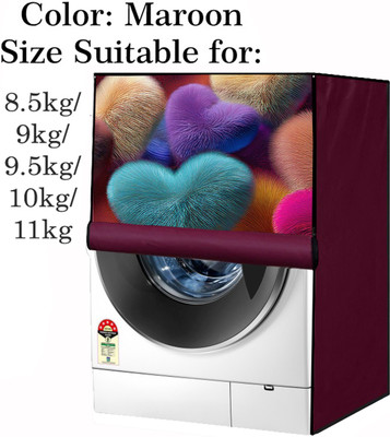 Declooms Front Loading Washing Machine  Cover(Width: 63.5 cm, Multicolor)