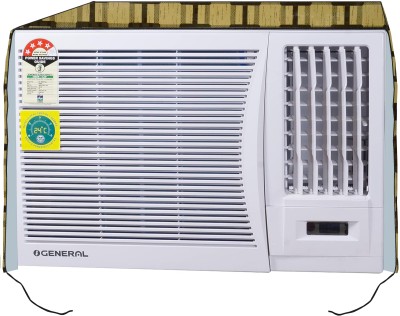 AAVYA UNIQUE FASHION Air Conditioner  Cover(Width: 68.58 cm, Gold,Black)