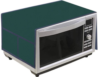JM Homefurnishings Microwave Oven  Cover(Width: 55 cm, Green)