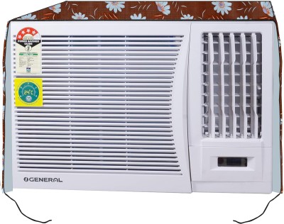 AAVYA UNIQUE FASHION Air Conditioner  Cover(Width: 68.58 cm, Brown,White)