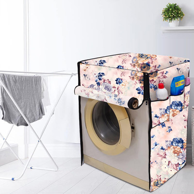 PrimeCover Front Loading Washing Machine  Cover(Width: 63 cm, Golden)