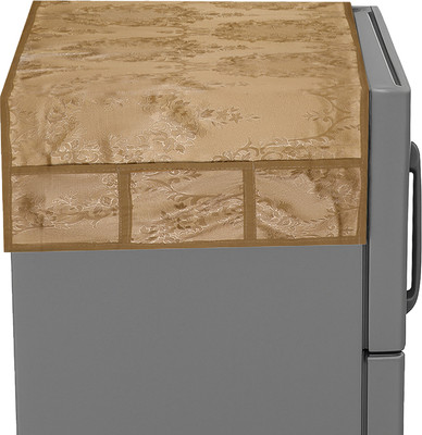 nurafiya Refrigerator  Cover(Width: 52 cm, Multicolor)