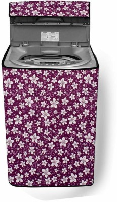 Star Weaves Top Loading Washing Machine  Cover(Width: 59 cm, Pink, White)