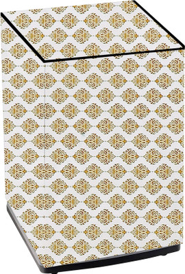 Elam Decor Top Loading Washing Machine  Cover(Width: 58 cm, Dmass Gold)