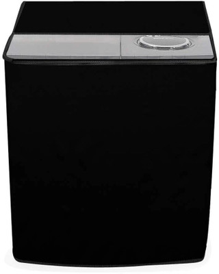 ABCD Semi-Automatic Washing Machine  Cover(Width: 78.74 cm, Black)