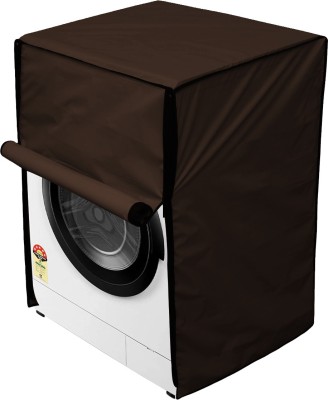 Star Weaves Front Loading Washing Machine  Cover(Width: 62 cm, Coffee)