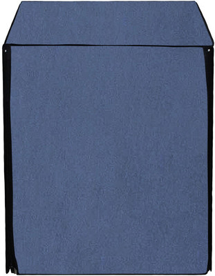 Rubieq Front Loading Washing Machine  Cover(Width: 61 cm, Blue)