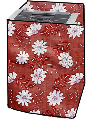 Delideal Top Loading Washing Machine  Cover(Width: 57 cm, Brown, White)