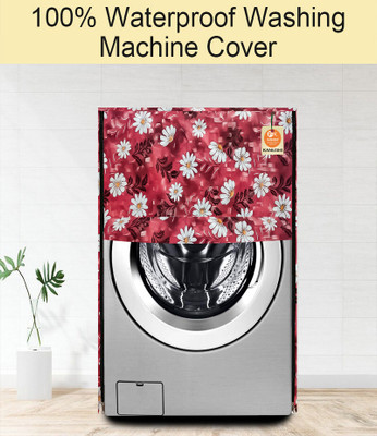 Kanushi Industries Front Loading Washing Machine  Cover(Width: 58 cm, Maroon)