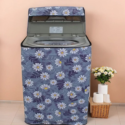 REVEXO Top Loading Washing Machine  Cover(Width: 58.42 cm, Blue)