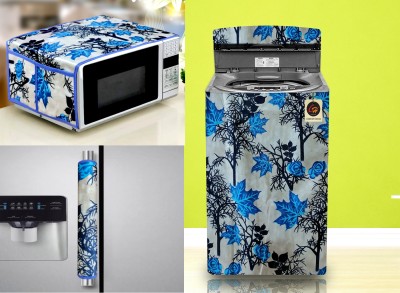 Comfort House Microwave Oven  Cover(Width: 86 cm, Blue)