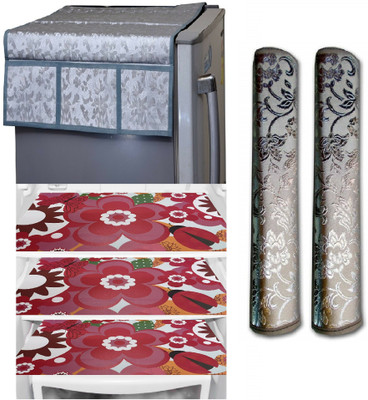 Groki Fridge Mat(Width: 53.54 cm, SILVER)