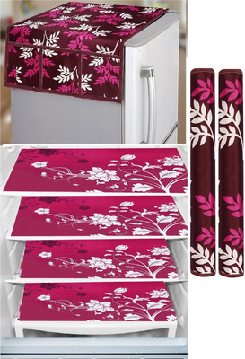 REVEXO Refrigerator  Cover(Width: 53 cm, Multicolor)