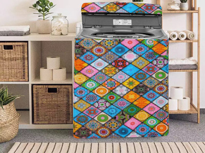 Flipkart SmartBuy Top Loading Washing Machine  Cover(Width: 55 cm, Multicolor)