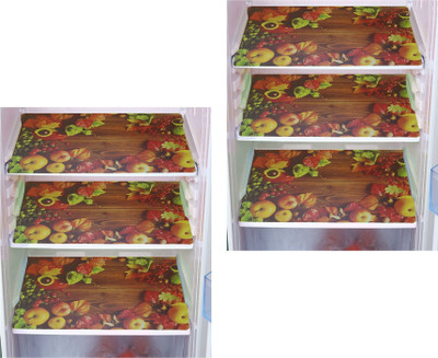 LooMantha Fridge Mat(Width: 30 cm, Brown)
