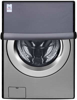 Heart Home Front Loading Washing Machine  Cover(Width: 62 cm, Grey)