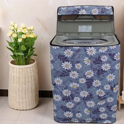Creadcraft Top Loading Washing Machine  Cover(Width: 58.42 cm, Blue)