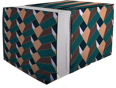 TURIYA Air Conditioner  Cover(Width: 66 cm, Green, Orange)