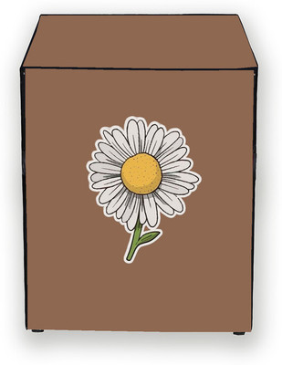 Hizing Front Loading Washing Machine  Cover(Width: 70 cm, Beige, Yellow)