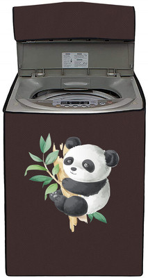 Delideal Top Loading Washing Machine  Cover(Width: 79 cm, Brown)