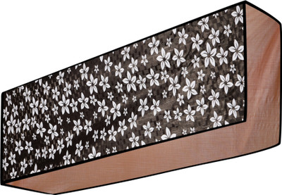 CASA FURNISHING Air Conditioner  Cover(Width: 111.68 cm, BLACK)