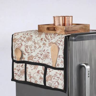 Vocal Store Refrigerator  Cover(Width: 39.02 cm, Multicolor)