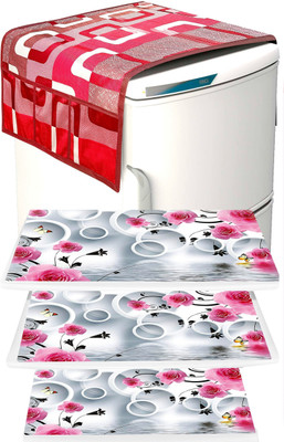 LooMantha Fridge Mat(Width: 45 cm, Multicolor)