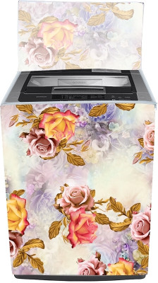 Mogne Fab Top Loading Washing Machine  Cover(Width: 60 cm, Gold)