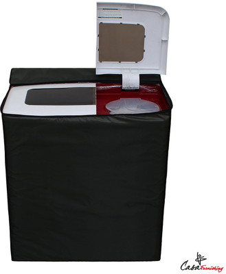 CASA FURNISHING Semi-Automatic Washing Machine  Cover(Width: 84 cm, Green)