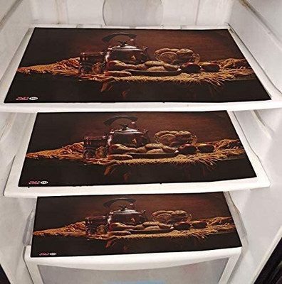 KUBER INDUSTRIES Fridge Mat(Width: 45 cm, Multicolor)