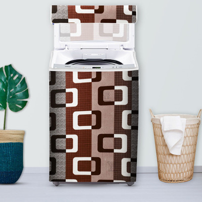 E-Retailer Top Loading Washing Machine  Cover(Width: 58 cm, Brown)