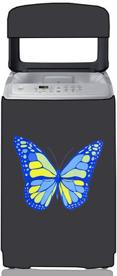 KVAR Top Loading Washing Machine  Cover(Width: 66 cm, Grey)