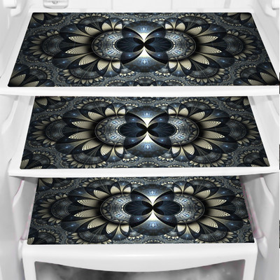 LooMantha Fridge Mat(Width: 45 cm, Multicolor)