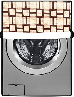 SAVEIT Front Loading Washing Machine  Cover(Width: 61 cm, Blue, White)