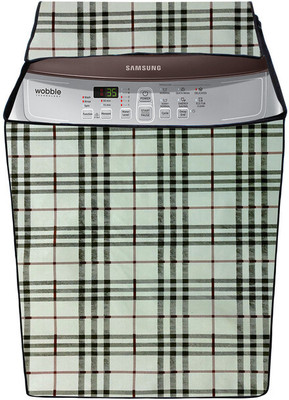 Decorly Furnishing Front Loading Washing Machine  Cover(Width: 56 cm, Multicolor)