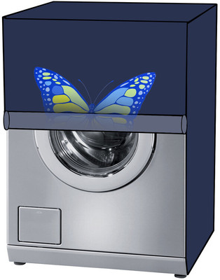 KVAR Front Loading Washing Machine  Cover(Width: 69 cm, Blue)