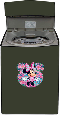 SO HOMEFURNISHING Top Loading Washing Machine  Cover(Width: 53.5 cm, Green)