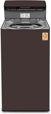 Kanushi Industries Top Loading Washing Machine  Cover(Width: 58.42 cm, Coffee)
