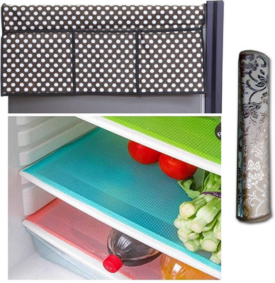 KUBER INDUSTRIES Fridge Mat(Width: 48 cm, Multi)