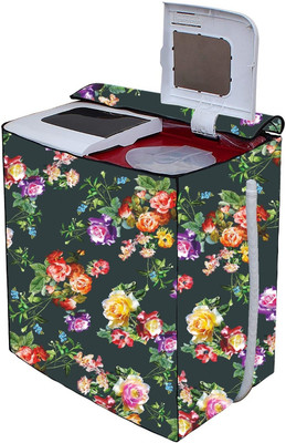 Immix Semi-Automatic Washing Machine  Cover(Width: 48.3 cm, Green)