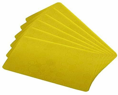 KUBER INDUSTRIES Fridge Mat(Width: 48 cm, Yellow)