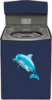 SIMSSOLUTIONS Top Loading Washing Machine  Cover(Width: 66.4 cm, Blue)