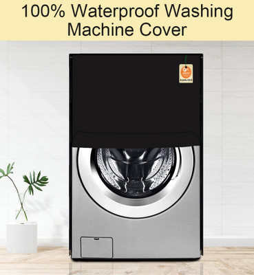 Flipkart SmartBuy Front Loading Washing Machine  Cover(Width: 55 cm, BLACK)