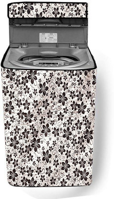 Delideal Top Loading Washing Machine  Cover(Width: 52 cm, Black, Gray)