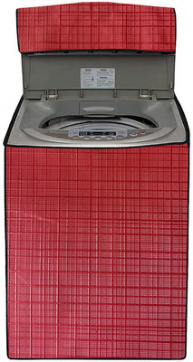 Archistylo Top Loading Washing Machine  Cover(Width: 62 cm, Red)