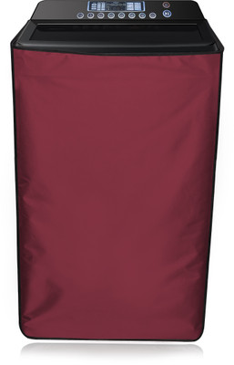 Glory Care Top Loading Washing Machine  Cover(Width: 56.8 cm, Maroon)