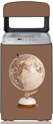 KVAR Top Loading Washing Machine  Cover(Width: 67 cm, Beige)